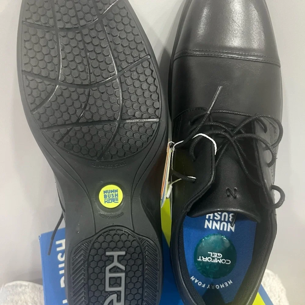 Nunn Bush Men's Classic‎ Black Leather